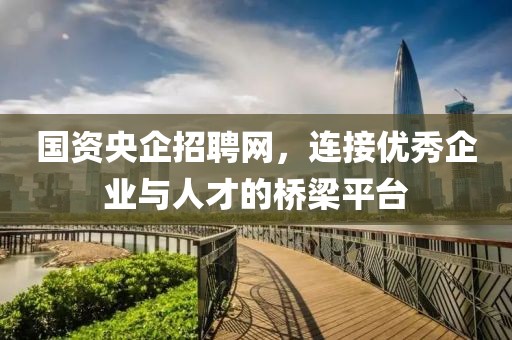 国资央企招聘网，连接优秀企业与人才的桥梁平台