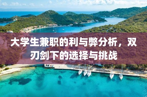 大学生兼职的利与弊分析，双刃剑下的选择与挑战